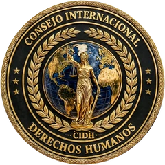 Sello del Consejo Internacional de Derechos Humanos