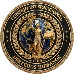 Sello del Consejo Internacional de Derechos Humanos